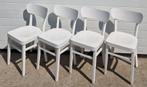 40 fameg Thonet cafestoelen houten cafe horeca stoelen wit, Ophalen of Verzenden, Zo goed als nieuw, Wit, Vijf, Zes of meer stoelen