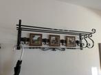 Authentieke kapstok met tegeltjes, Gebruikt, Minder dan 100 cm, Metaal, Ophalen