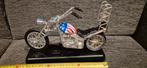 Oude Evil knievel motor klok wekker. Plastic in mooie staat, Ophalen of Verzenden, Motor, Maisto
