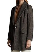 Massimo Dutti wollen visgraat jas zwart XS, Ophalen, Zwart, Zo goed als nieuw, Massimo Dutti