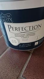 Perfection Muurverf Wit - 10 Liter, Wit, Nieuw, Ophalen of Verzenden, Verf