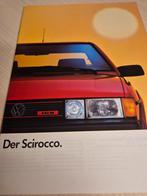 1988 als nieuw Volkswagen Scirocco óók GTX 16v folder inclus, Ophalen of Verzenden, Zo goed als nieuw, Volkswagen