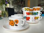Arcopal theeset – 24-delig – Scania bloemen retro, Ophalen, Huis en Inrichting