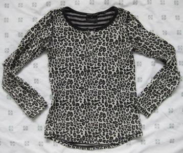 Maison Scotch top, panterprint, maat S  beschikbaar voor biedingen