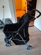 Hondenbuggy zwart en bench, Dieren en Toebehoren, Ophalen of Verzenden, Zo goed als nieuw