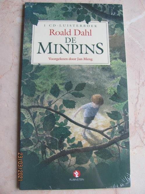 NIEUW 1cd Luisterboek DE MINPINS Roald DAHL Jan MENG 6 jaar, Boeken, Luisterboeken, Cd, Kind, Ophalen of Verzenden