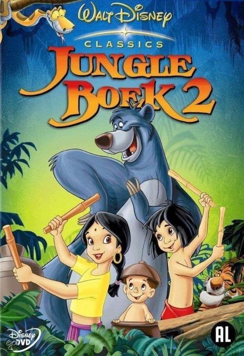 Jungle Boek 2, Cd's en Dvd's, Dvd's | Tekenfilms en Animatie, Zo goed als nieuw, Amerikaans, Tekenfilm, Alle leeftijden, Ophalen of Verzenden
