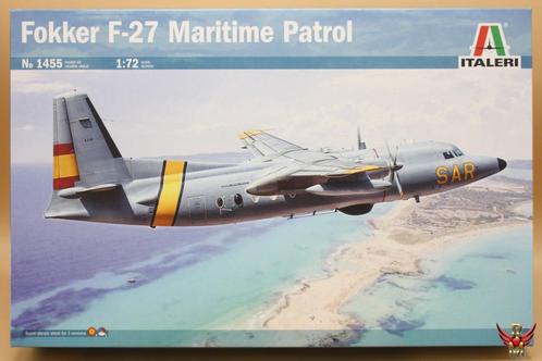 ROWASP | Italeri 1/72 Fokker F-27 Maritime Patrol, Hobby en Vrije tijd, Modelbouw | Vliegtuigen en Helikopters, Nieuw, Vliegtuig