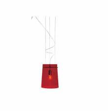 Prandina Sera Small Red, Huis en Inrichting, Lampen | Hanglampen, Nieuw, Minder dan 50 cm, Glas, Ophalen of Verzenden