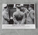 Duitse WO2 Der Führer am der Feldküche kriegsberichter foto, Verzenden, Landmacht, Duitsland, Foto of Poster
