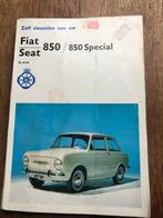 Vraagbaak handleiding Fiat SEAT 850 , special ANWB uitgave, Ophalen of Verzenden