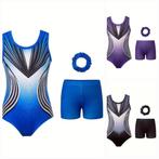 Turnpakje + turnbroekje 116 122 128 134 140 146 152 zwart, Sport en Fitness, Kindermaat 122 t/m 140, Ophalen of Verzenden, Nieuw