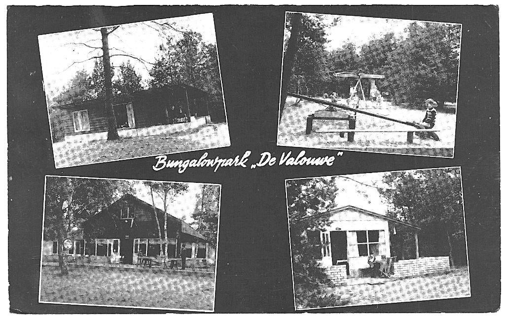 964658	Beekbergen	Gld 1964 Bungalow De Valouwe	Gelopen met, Verzamelen, Ansichtkaarten | Nederland, Gelopen, Gelderland, 1960 tot 1980