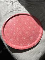 Ikea Brakig Dienblad Groot - Roze, Ophalen of Verzenden, Zo goed als nieuw, Rond, Kunststof