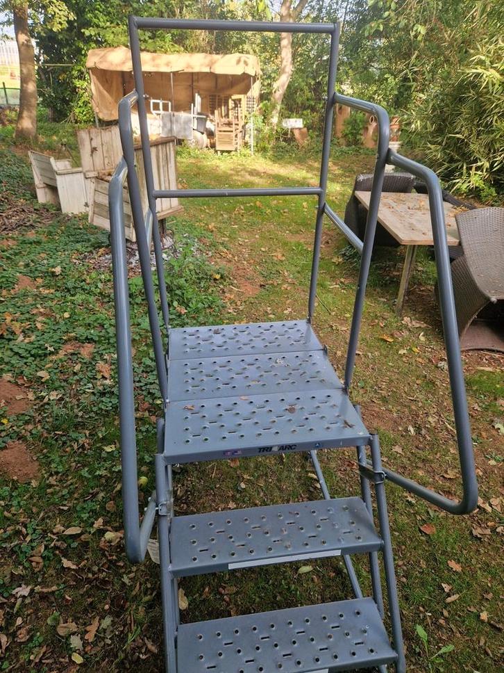 Bordestrap - Stevige Werkplatform Trap, Doe-het-zelf en Verbouw, Ladders en Trappen, Gebruikt, Trap, Minder dan 2 meter, Ophalen