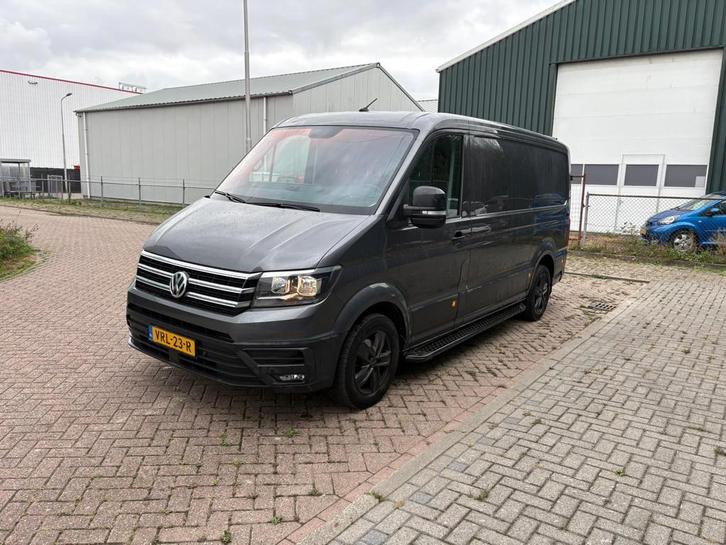 Volkswagen Crafter 30 2.0 TDI L3H2 Airco Navi Cruise Leder B, Auto's, Bestelauto's, Bedrijf, Te koop, ABS, Achteruitrijcamera