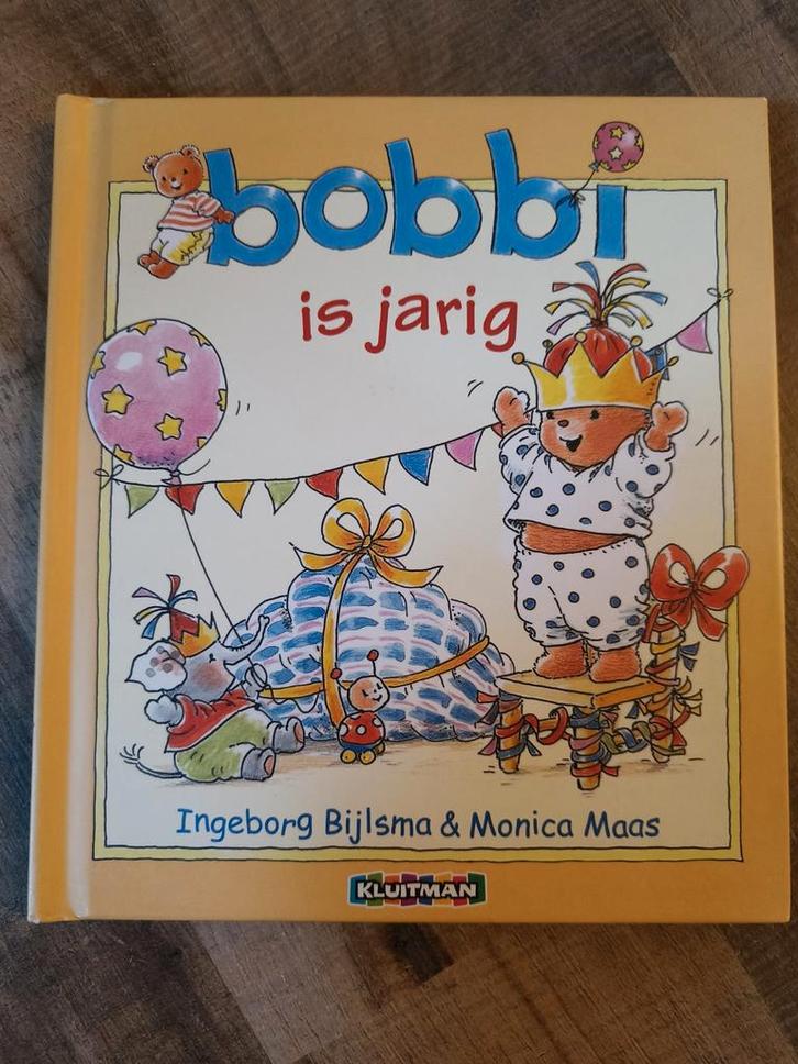 Bobbi is jarig - Ingeborg Bijlsma & Monica Maas, Boeken, Kinderboeken | Baby's en Peuters, Zo goed als nieuw, 2 tot 3 jaar, Ophalen of Verzenden