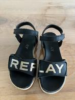 Replay sandalen leder meisje maat 33, Ophalen of Verzenden, Gebruikt, Meisje, Overige typen