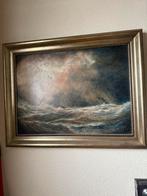 Grote maritieme schildering – door “Nick Hopman”, 22 nov ’86, Ophalen