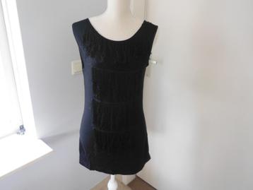 top/shirt met franje, Modström, mt 36/38 beschikbaar voor biedingen