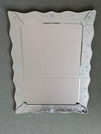T.e.a.b. Vintage Spiegel met Bloemmotief, Ophalen, Gebruikt, Minder dan 100 cm, Rechthoekig