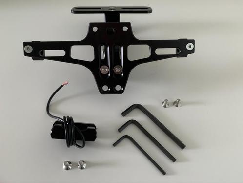 Kentekenplaathouder motor universeel klein zwart NIEUW, Motoren, Accessoires | Overige, Nieuw, Ophalen of Verzenden