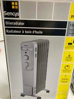 Sencys Olieradiator - met termostaat, Huis en Inrichting, Kachels, Oliekachel, Elektrisch, Ophalen of Verzenden, Zo goed als nieuw