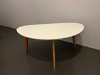 Witte salontafel LEJRE 48x85 wit/eiken, Huis en Inrichting, Ophalen, Minder dan 50 cm, 50 tot 100 cm, Minder dan 50 cm