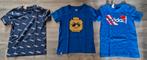 3 T-shirts maat 122, Adidas, Ophalen of Verzenden, Zo goed als nieuw, Shirt of Longsleeve