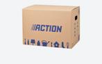 Action verhuizen 20/25 stuks, Doe-het-zelf en Verbouw, Kratten en Dozen, Doos, Minder dan 35 cm, Minder dan 50 cm, Ophalen of Verzenden