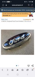 Ford embleem grill, fiesta , focus, Auto-onderdelen, Ophalen of Verzenden, Ford, Bumper