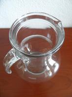 ronde glazen waterkan - schenkkan - sapkan - kan - karaf, Overige typen, Ophalen of Verzenden, Overige stijlen, Glas
