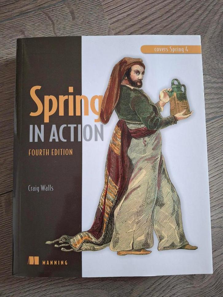 Spring in Action, 4e editie, Boeken, Informatica en Computer, Zo goed als nieuw, Programmeertaal of Theorie, Ophalen