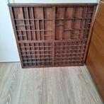 Vintage letterbak , gebruikt in drukkerij ., Huis en Inrichting, Ophalen of Verzenden, Gebruikt