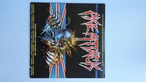 lp metal comp axe attack M port avenger demon limelight, Cd's en Dvd's, Vinyl | Hardrock en Metal, Gebruikt, Ophalen