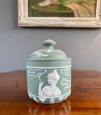 Antieke Art nouveau tabakspot in jasperware-stijl ca 1900, Antiek en Kunst, Ophalen of Verzenden