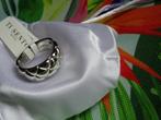 TI SENTO RING met reliëf patroon van €129,00 voor €68,00, Sieraden, Tassen en Uiterlijk, Ringen, 18 tot 19, Nieuw, Ophalen of Verzenden