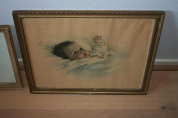 baby 2 jaren 50 slapende en open ogen baby"s beschikbaar voor biedingen