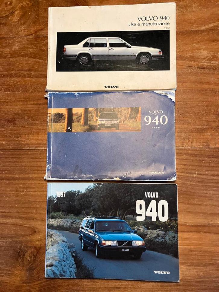 Volvo 940 Instructieboekjes - 1992, 1996, 1997, Auto diversen, Handleidingen en Instructieboekjes, Ophalen of Verzenden