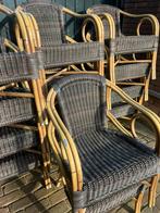 +- 100 Stapelbare terras stoelen, Verzenden, Gebruikt, Aluminium