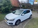 Peugeot 308 1.2 PureTech Blue Lease Premium-Navi-Pano-NW Rie, Gebruikt, 1199 cc, Wit, Origineel Nederlands