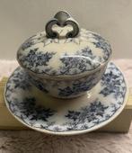 Antiek Villeroy & Boch Elba kom met deksel en vaste schotel, Antiek en Kunst, Antiek | Servies los, Ophalen of Verzenden