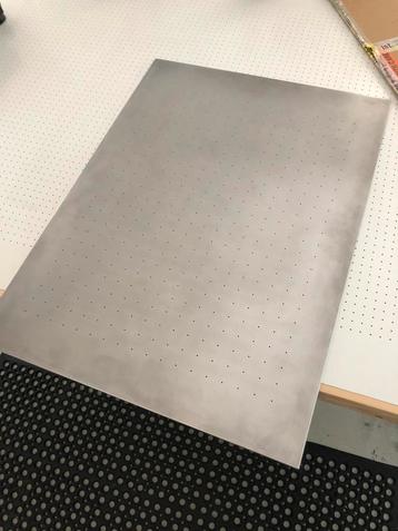 Zeefdruk tafel vacuüm aluminium drukblad beschikbaar voor biedingen