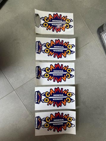 Honda Camino Stickers - Set van 5 Nieuwstaat beschikbaar voor biedingen