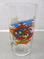 Vintage Disney limonade glas Donald Duck kwik kwek kwak, Verzamelen, Glas en Borrelglaasjes, Frisdrankglas, Gebruikt, Ophalen of Verzenden