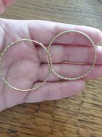 Goud 8 karaat oorbellen / creolen, Sieraden, Tassen en Uiterlijk, Oorbellen, Verzenden, Gebruikt, Goud, Goud
