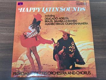 Pedro Martinez, His Orchestra And Chorus – Happy Latin Sound beschikbaar voor biedingen