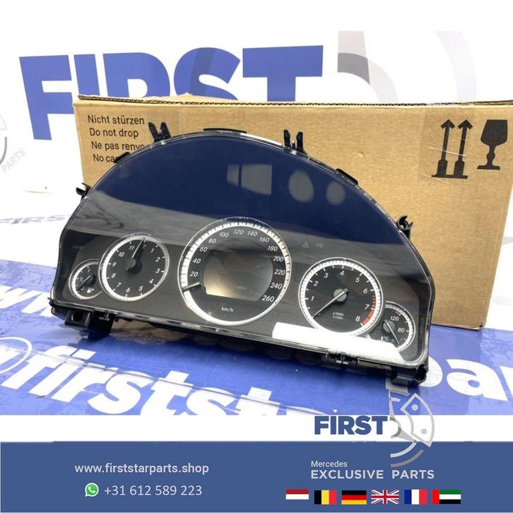 A2129004903 TELLERHUIS TELLER KLOK Mercedes E KLASSE W212 C2, Auto-onderdelen, Dashboard en Schakelaars, Mercedes-Benz, Gebruikt