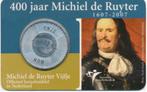 Munt Michiel de Ruyter 5 euro, Verzenden, Koningin Beatrix, Zilver, Euro's