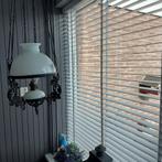 Antieke petroleumlamp (schippertje), Ophalen, Gebruikt, Glas